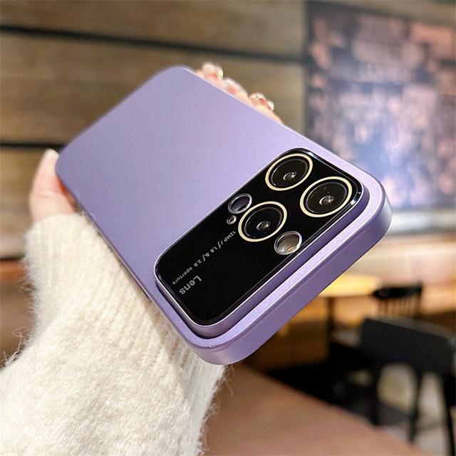 Wstrząsoodporny Ochraniacz Aparatu Etui na Telefon Dla Iphone 14 Pro Max 13 12 11 Pro Max 14plus Wstrząsoodporny Bumper Matowy Silikonowy Tylny Pokrowiec