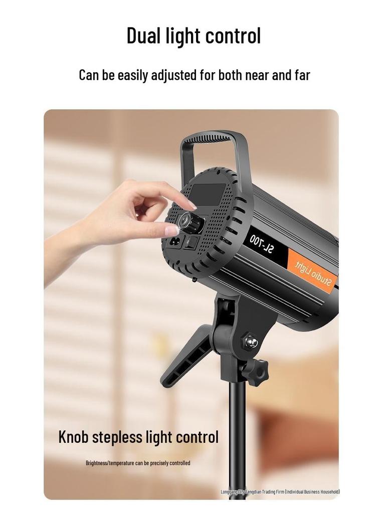 500W Super Bright Professional Live Streaming & Photography Fill Light