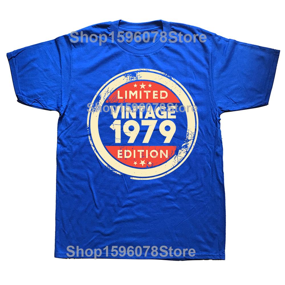 Vyrobené v roku 1979 Limitovaná edícia 46. narodeniny Kazetová páska Tričko Pánske Kvalitné tričko Dámske LETNÉ Harajuku Streetwear