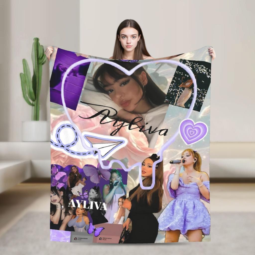 Ayliva Singer Tour 2025 Blanket Multi-size Super Soft Cozy  Throw Blankets for Couch Sofa and Bed