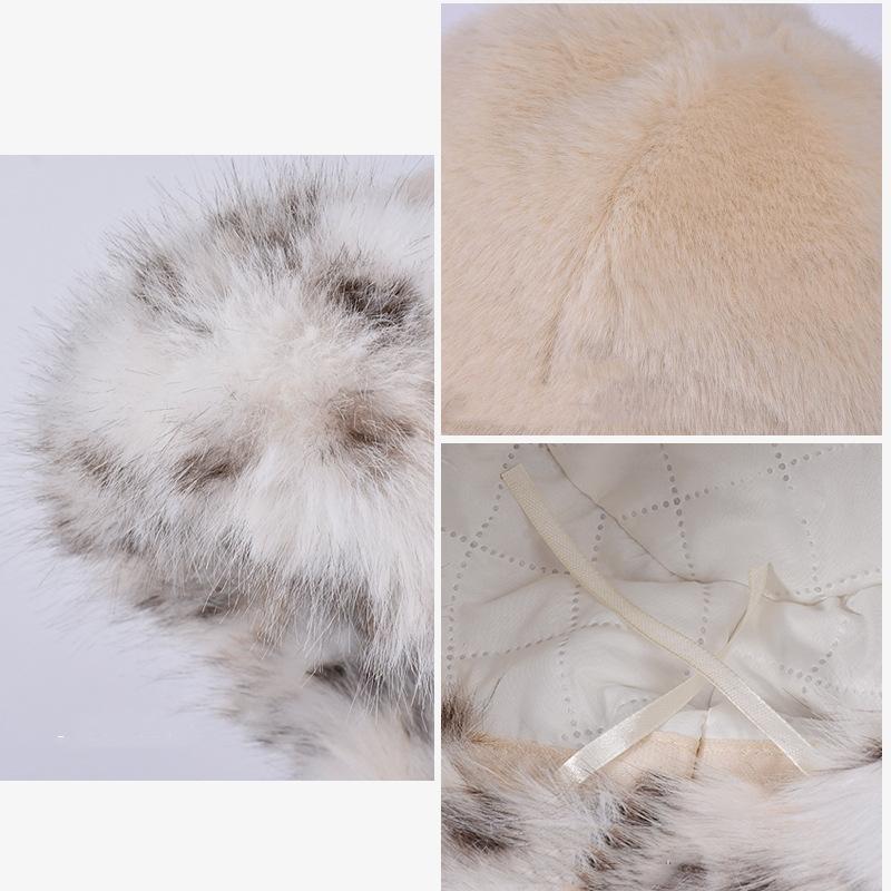 Femei Toamnă Iarnă Căldură Îngroșare Protectie Urechi Pălărie Pescar Catifea Rece Pălării Tricotate Dulci Drăguț Bucket Cap