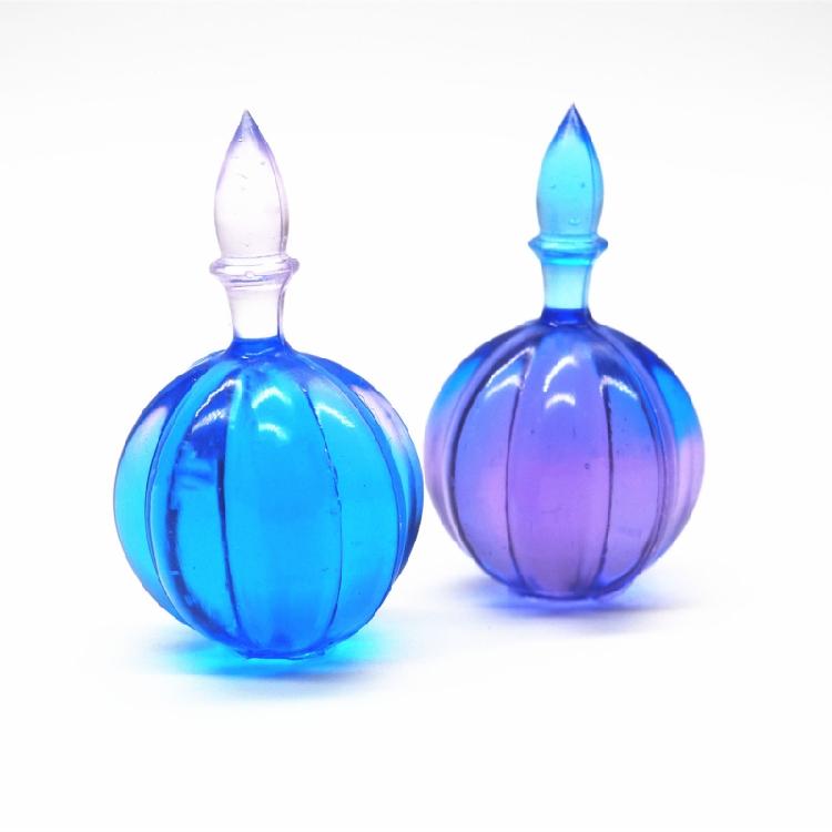 6Pcs Resin Molds for Perfume Bottle,Silicone Resin Casting Molds with Stopper Epoxy Molds Kit for DIY Perfume Bottles