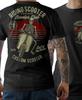 Scooter Club Scooter Society Skull Wrench Skull Biker T-Shirt. Summer Cotton Short Sleeve O-Nec