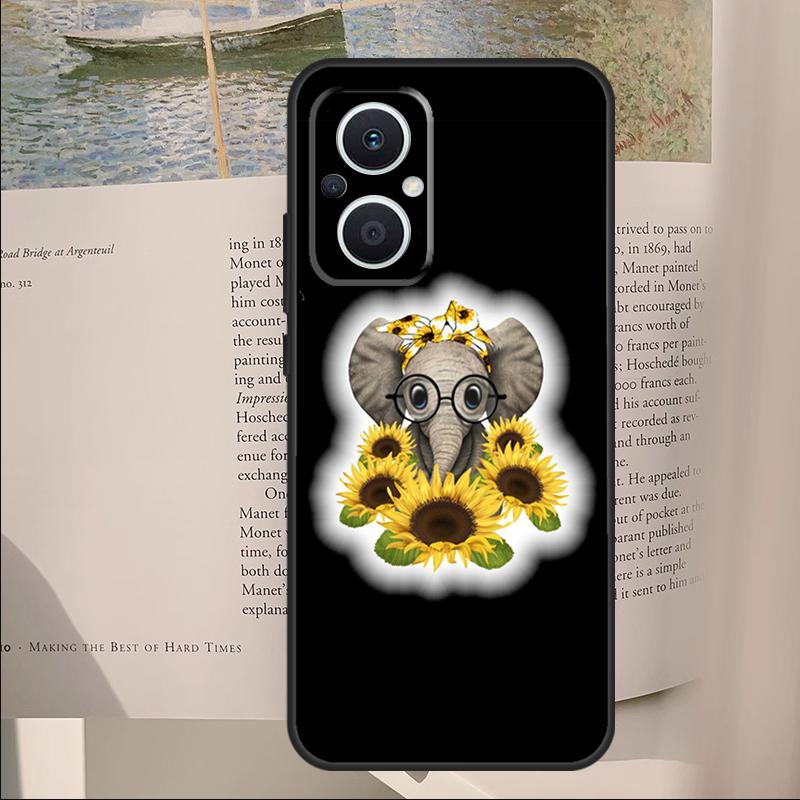 

Beauty Yellow Sunflower Cover For OPPO Reno 10 12 13 14 Pro 11 F 12F 13F 14F 7 8 Lite OPPO Find X9 X6 X5 X8 Pro Case OPPO Reno12 Pro