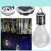 Solar Rotatable Outdoor Garden Camping Hanging Led Light Lamp Bulb Waterproof