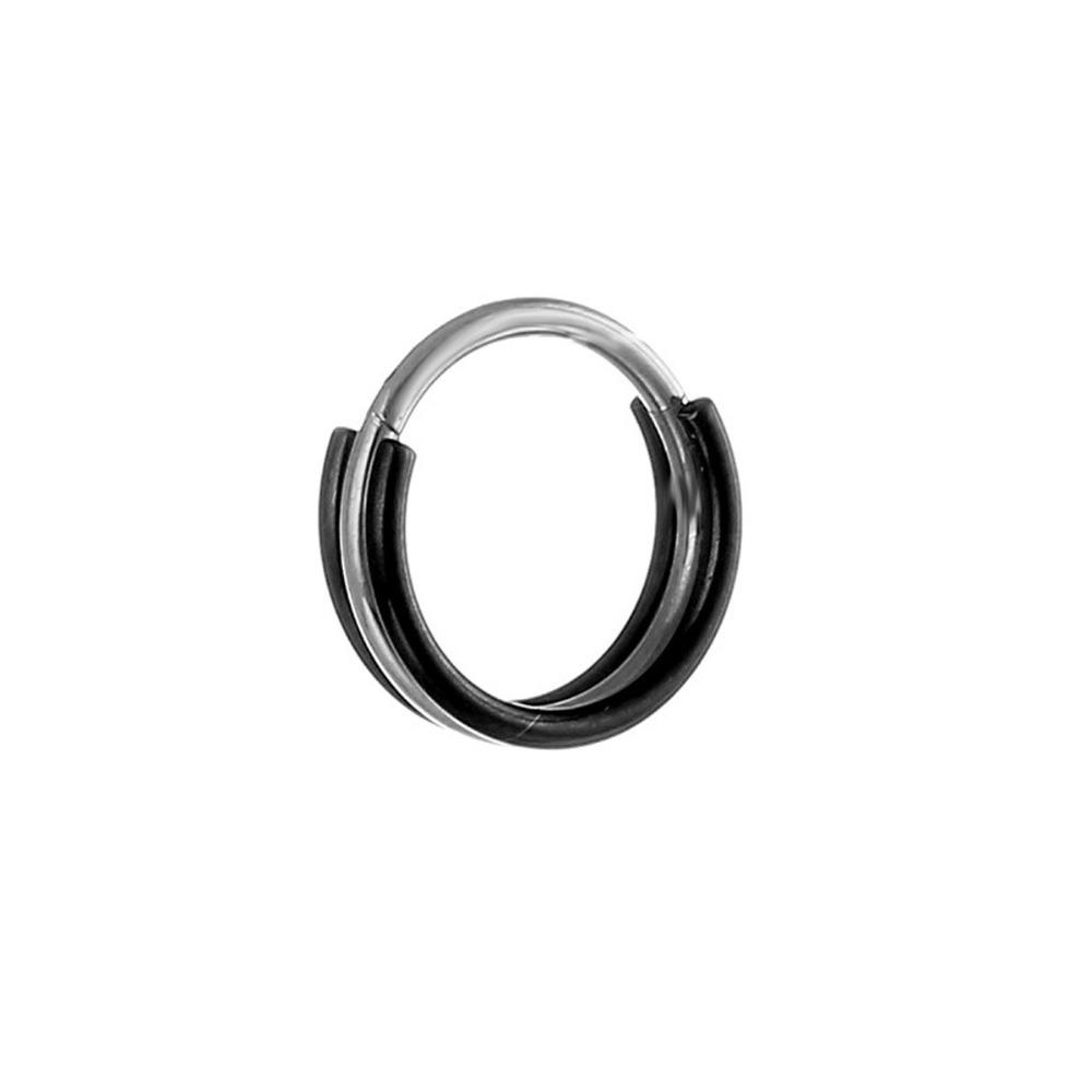 Body Piercing Septum Clicker Cartilage Ring Nose Hoop Titanium Steel Nose Ring  For Women Men
