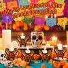Modern Minimalist Beek Wooden Day Of The Dead Candle Holder For Table Decor