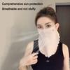 Dustproof Sun Protection Mask UPF50+ Sunshade Face Mask Fashion Anti-UV Neck Scarf  Outdoor