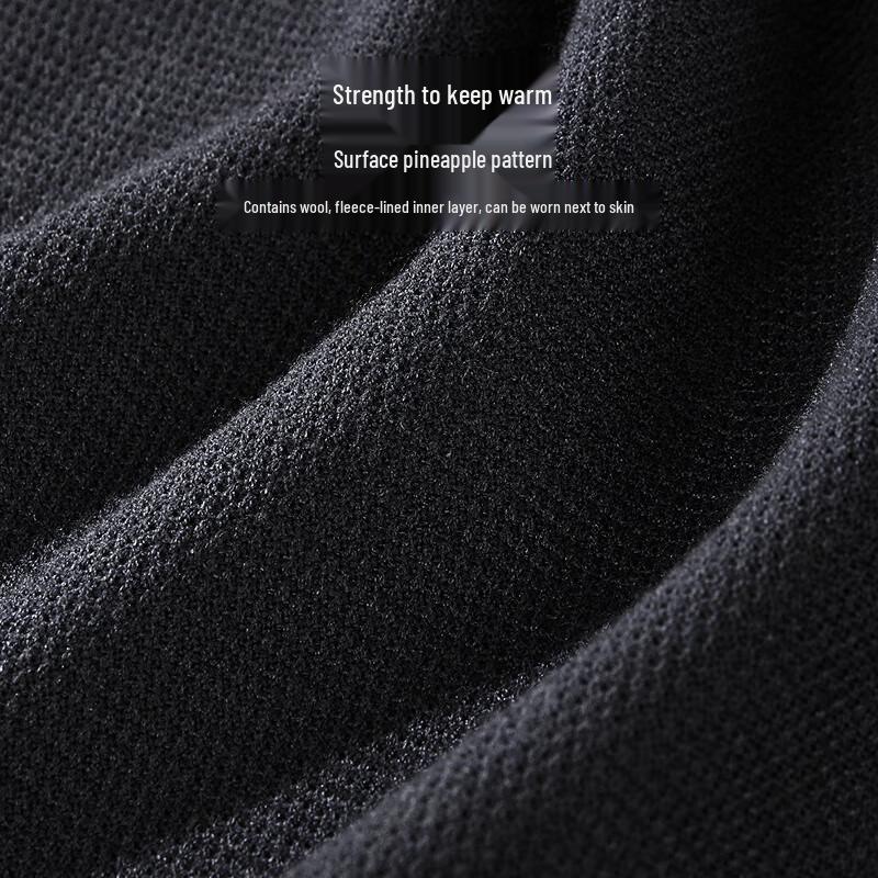 Hodo Men's Wool Blend Sun Velvet Casual Sweater