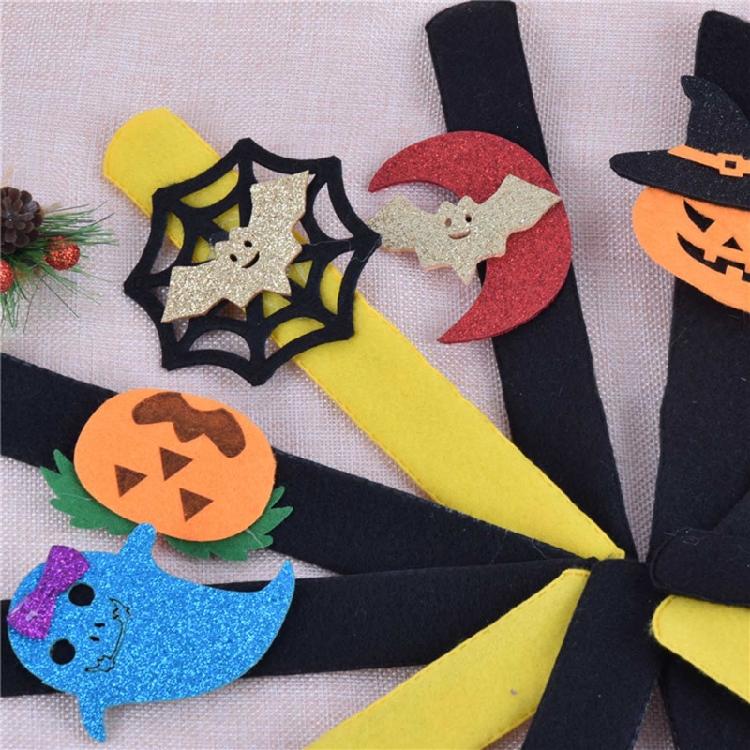 Classic Halloween Design Bracelet Halloween Party Favor Wristband Decor Supplies