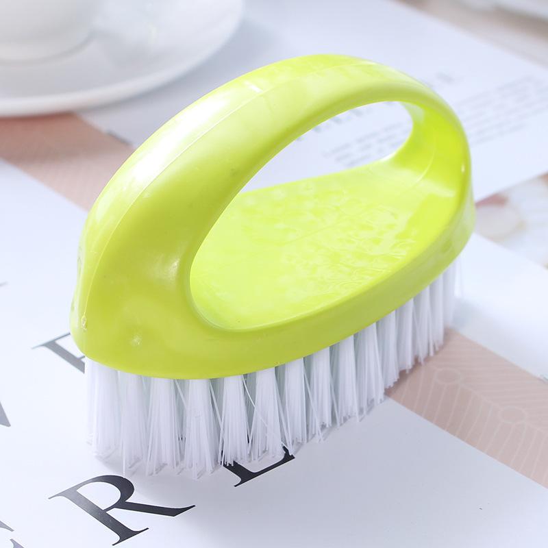 Shoe Brush, Colorful Egg-shaped Cleaning Brush, Multi-functional Household Brush, Clothes and Shoes Cleaning Brush