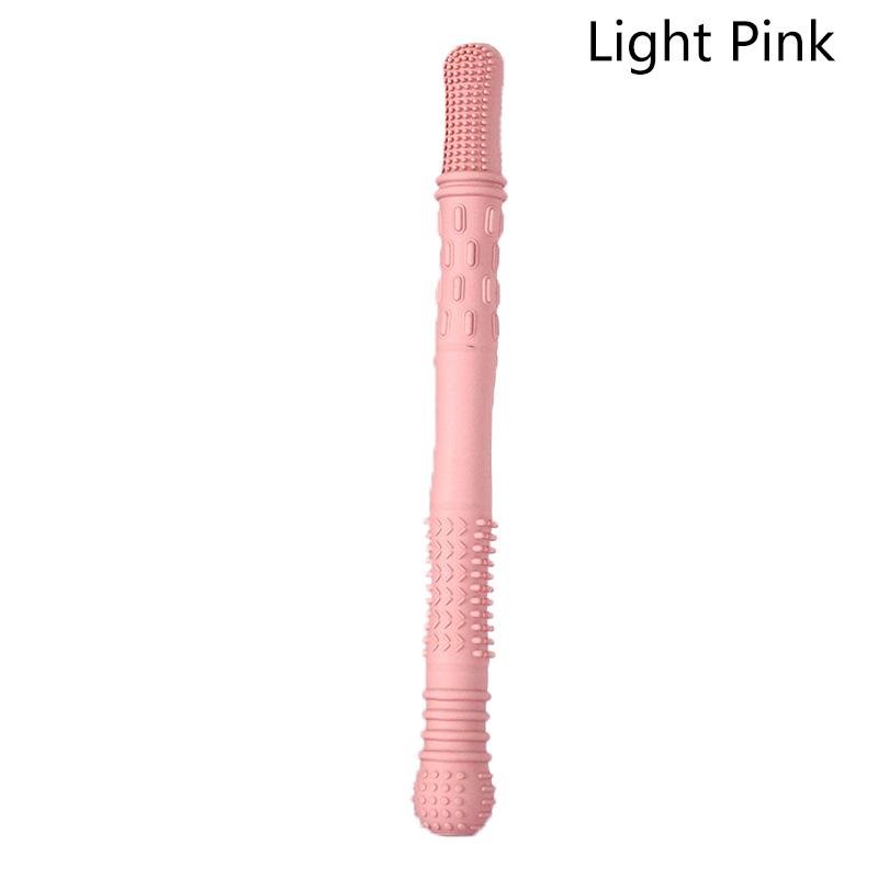 Соломенка-прорезыватель Детская игрушка Мягкий силиконовый полый палочка-прорезыватель Трубочка для прорезывания зубов у новорожденных Игрушка-прорезыватель Подарок