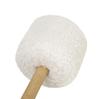 Professional Songbo Hammer Beech Plush Mallet Sound Therapy Gong Hammer Lamb Plush Head Beech Wood Handle Percussion Accessories