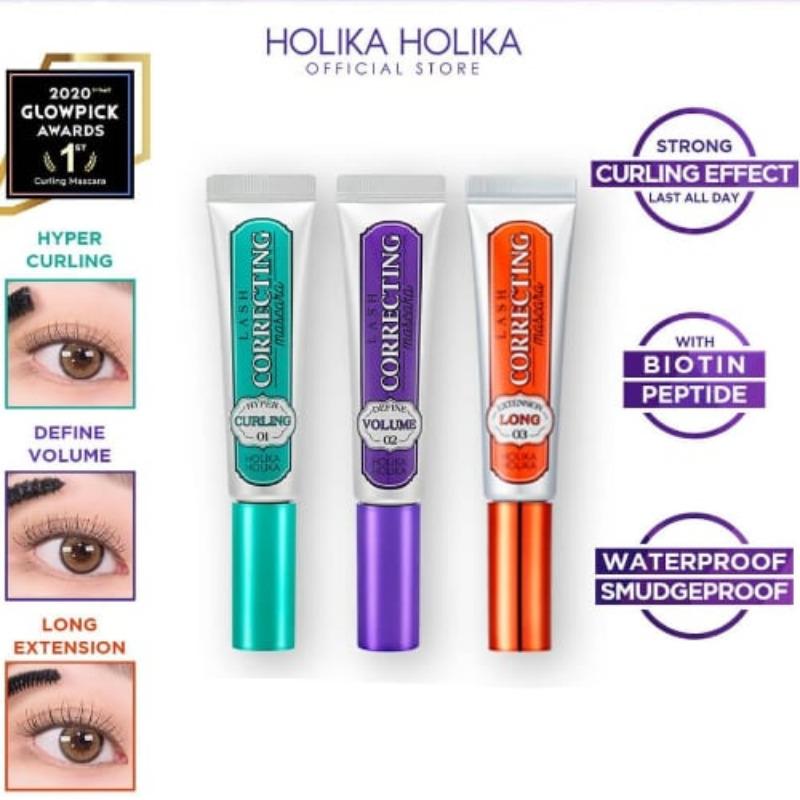 HOLIKA HOLIKA Lash Correcting Mascara 9g (3 Option)