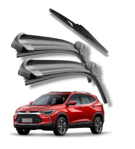 Suitable for Chevrolet Trailblazer Chevrolet Tracker 2020-2025 wiper 24 inch+16+9 чёрный