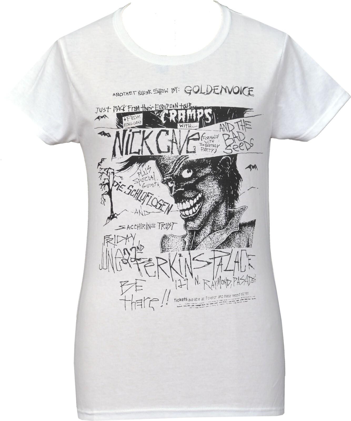 The Cramps Psychobilly T-Shirt Vintage Gig Poster Bad Music Garage Punk XXXXL