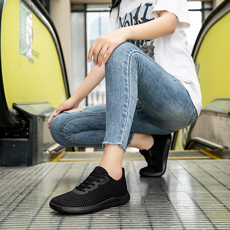 TUINANLE Minimalist Barefoot Shoes Men Women Unisex Lightweight and Breathable Zero Drop Sole Wide Toe Casual Running Sneakers