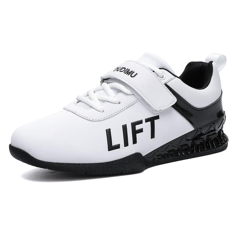 New Professional Men's Weightlifting Training Shoes, Large Size 46, High Quality Squat Hard Pull Shoes, Mens Weightlifting Shoes
