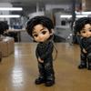 Custom Kpop Bangtan Boys Suga Individuation Cartoon Figure Keychain Desktop Decor Ornament Concert Fan Collectible Souvenir Gift