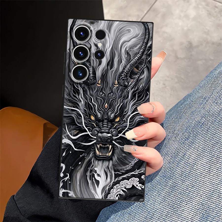 Cool Dragon Funda Phone Cover Case for Samsung Galaxy S26 Ultra S23 Note 20 8 9 10 S21 FE S25 Plus S10 S9 S20 Ultra S24