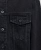 Musinsa Standard Relaxed Denim Trucker Jacket [Washed Black]