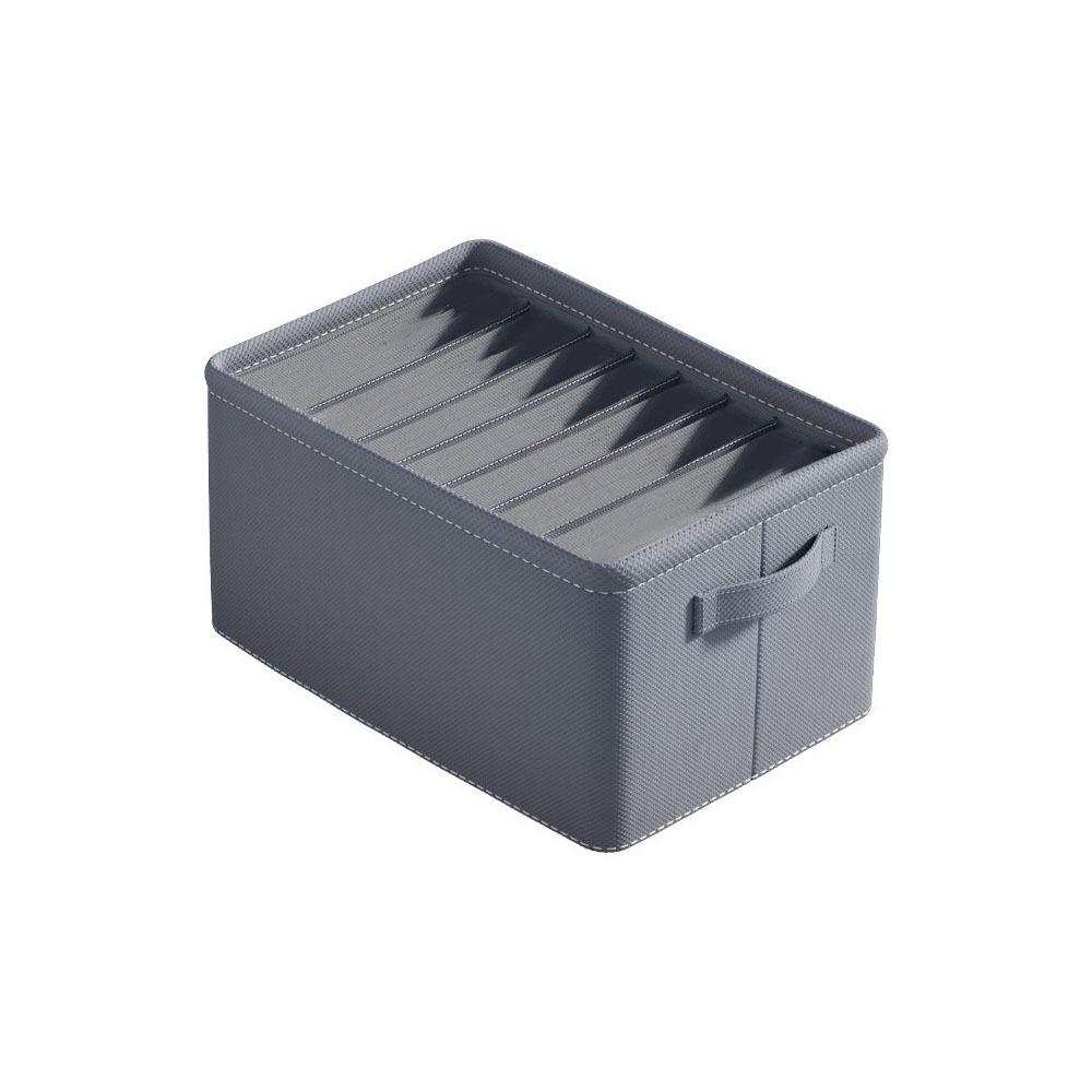 New 7/9 Grids Clothing Storage Box Stackable Clothes Separator Socks Storage Container Organizing Container Home