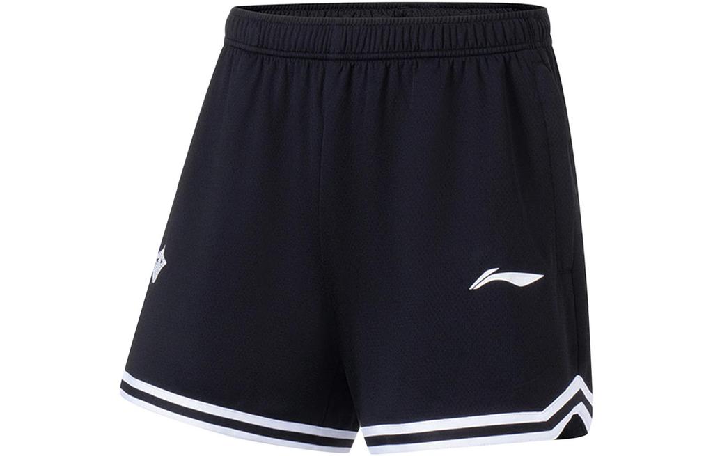 Li Ning Professional Basketball Collection Basketball Shorts Men's Black AAPT005-4