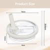 40oz Lid for Stanley Flip Straw Leak Proof Spill-proof Cup Cover Tumbler Lid Replacement for Stanley Cup Accessories Straw Cover