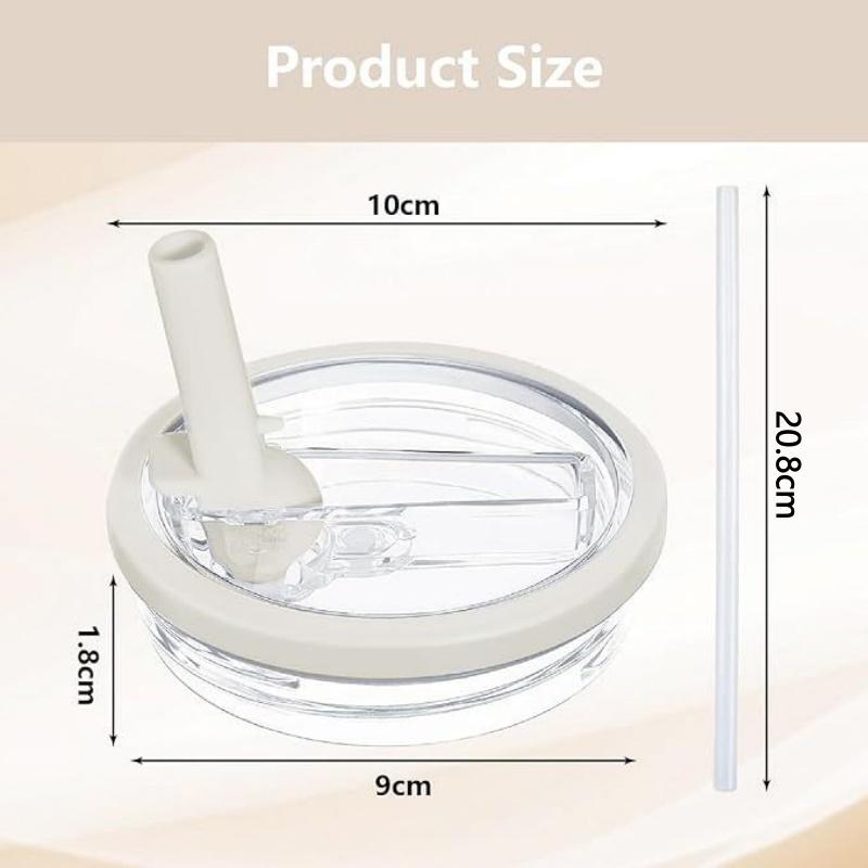 40oz Lid for Stanley Flip Straw Leak Proof Spill-proof Cup Cover Tumbler Lid Replacement for Stanley Cup Accessories Straw Cover