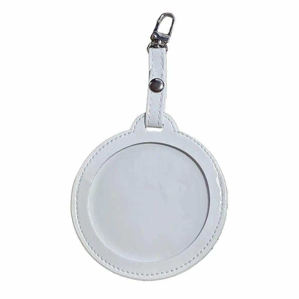 PU Badge Storage Bag Badge Display Single Badge Itabag Creative Transparent Round Bag  Children