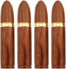 4pcs Sewing Needles Wooden Sewing Case Embroidery Craft Box Toothpick Holder Container for Home Travel Quilling Tool