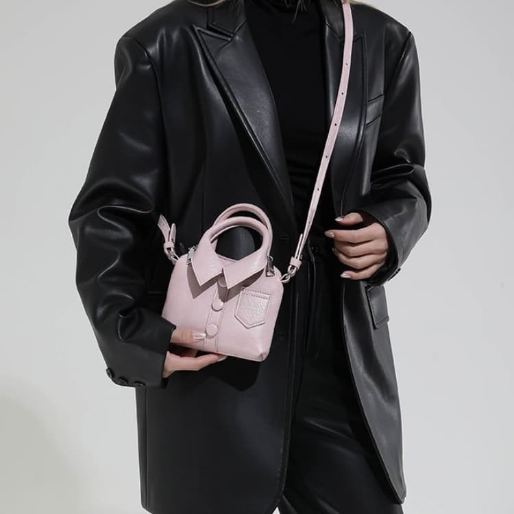 Mini tote bag female niche design one-shoulder crossbody bag