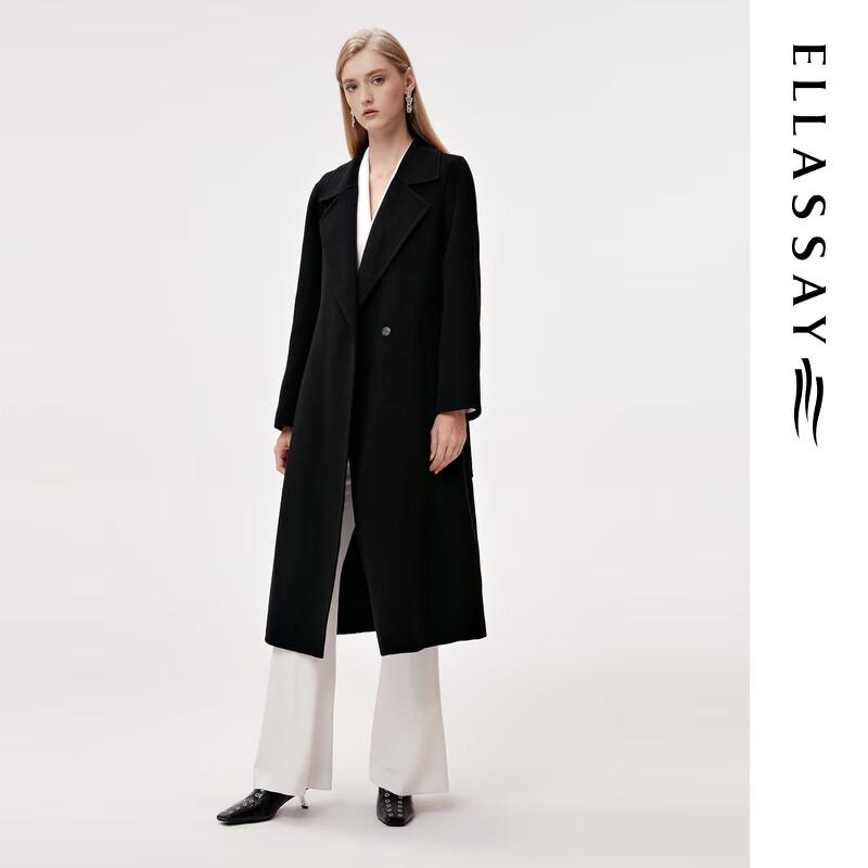 

ELLASSAY Women s Wool Blend Belted Coat