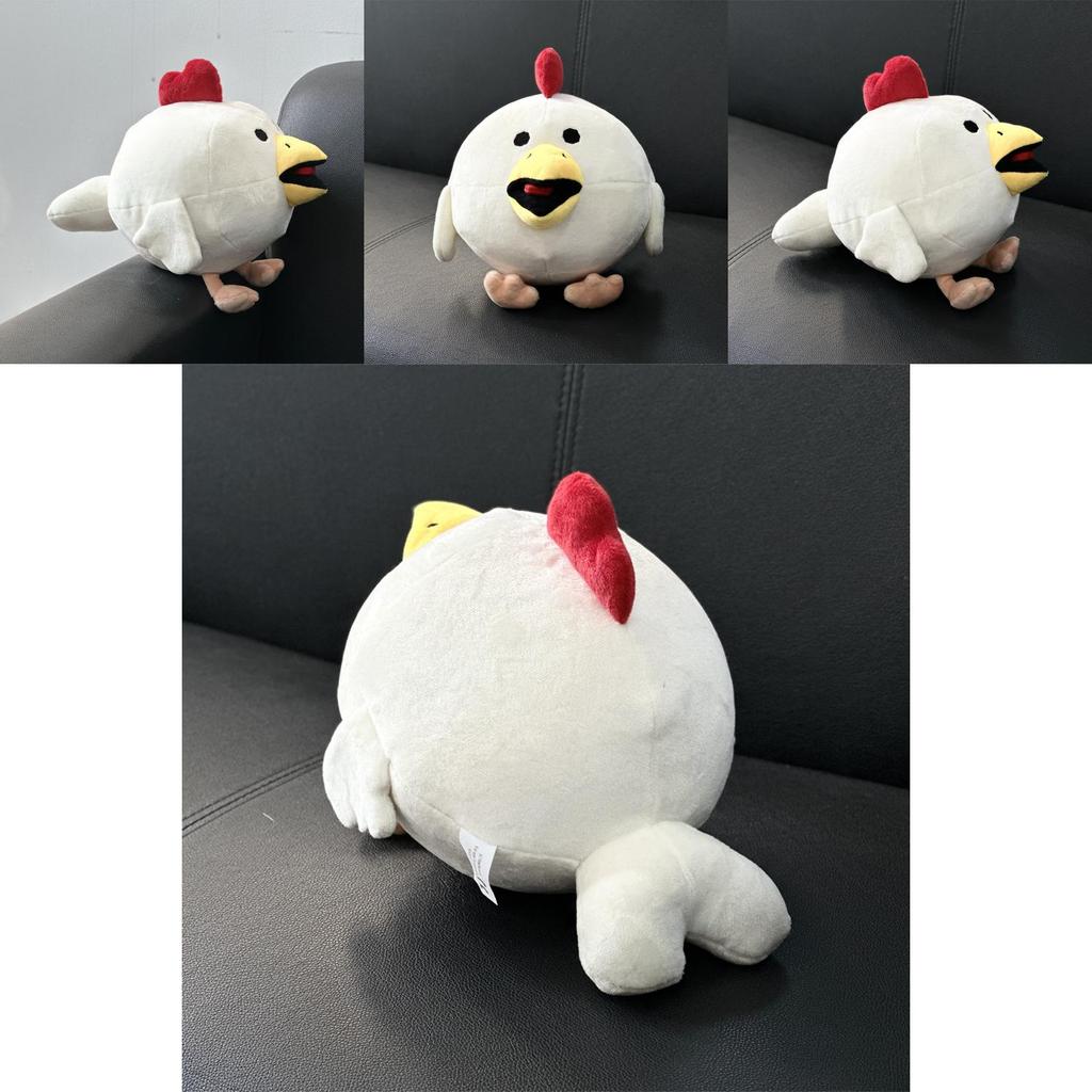 Pistola de Pollo Peluche Figura de Animal Suave Algodón Abrazable Para Niño