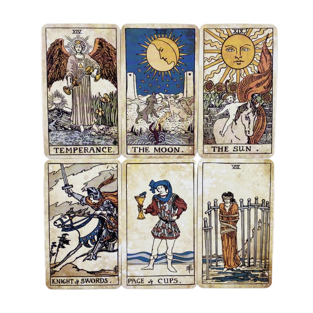 Tarot Vintage Cards Of Rider Uniquely Design Oracle Deck Fortune-telling Divination Edition Worlds Creativity Board Games