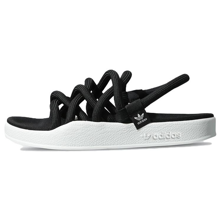 (WMNS) adidas Originals Adilette Noda Shoes Black White Women s FZ6438 EU 39