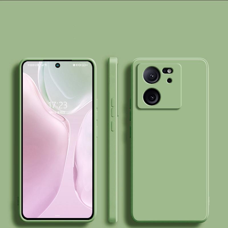 

Для Mi 13T Mi13T Pro Чехол Роскошный жидкий силиконовый мягкий чехол для Xiaomi Mi 13T Mi 13 T Pro Mi13T Pro 5G Защитные чехлы для телефонов Fundas For Xiaomi 13T Pro