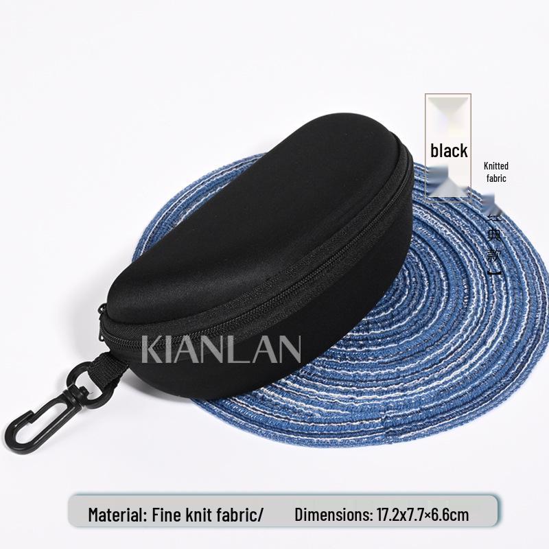 Large Capacity Zippered Sunglasses Case - Stylish, Outdoor Travel Design
