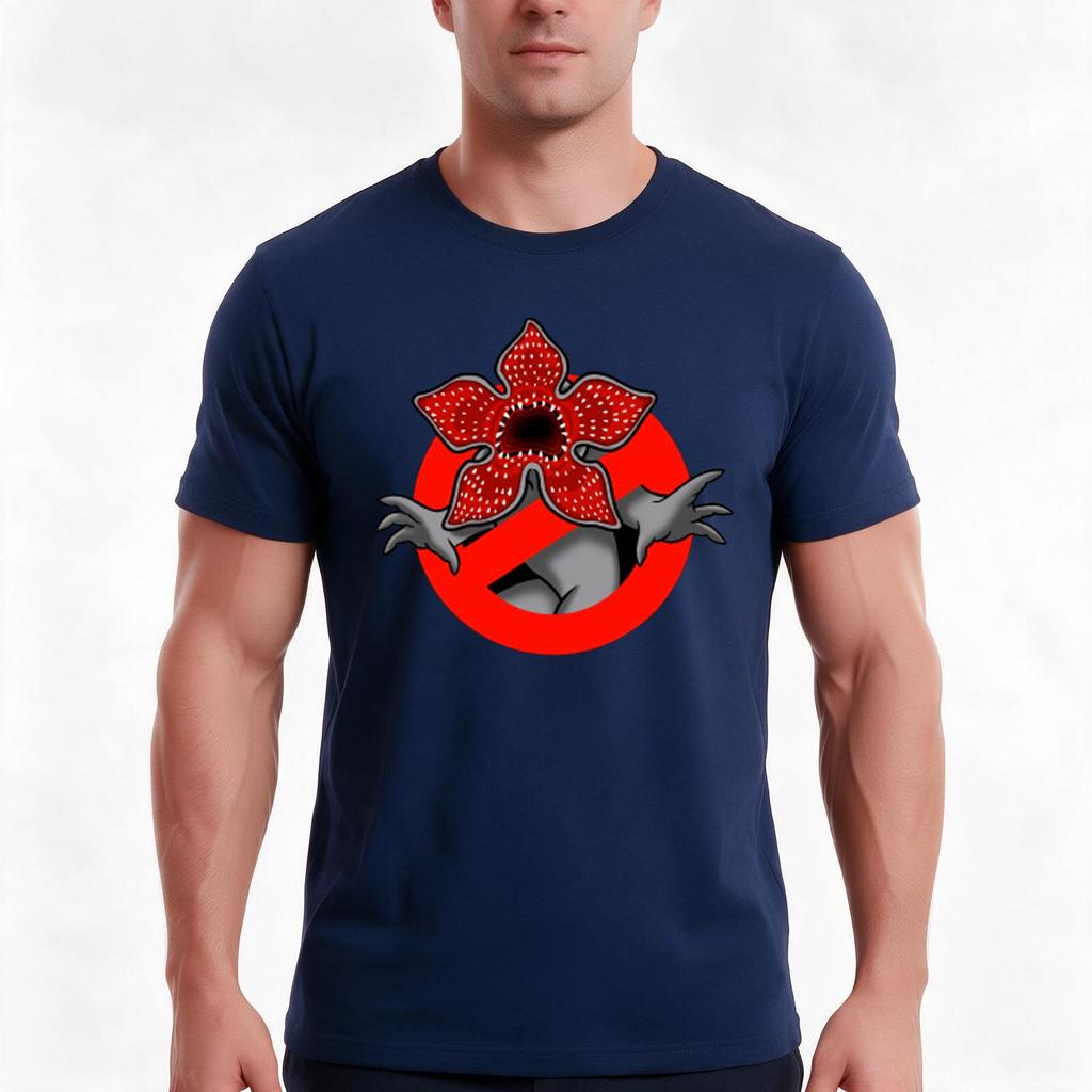 Demogorgon Tshirt Summer Casual Cotton Tee Oversized Streetwear Tops Vintage Graphic Print Loose Fit Short Sleeve