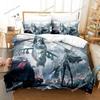 3D Printed Anime Arknights Bedding Set Boys Girls Twin Queen Size Duvet Cover Pillowcase Bed Kids Adult Home Textileextile369