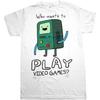 Changes Hora de Aventura Com Finn E Jake BMO Joga Videogames_ Camiseta Adulto Masculina 3XL