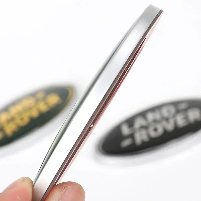 67mm 72mm 85mm 105mm Car Front Grille Trunk Badge Sticker Body Sticker Land Rover Range Rover Evoque Discovery L322 Defender XS5