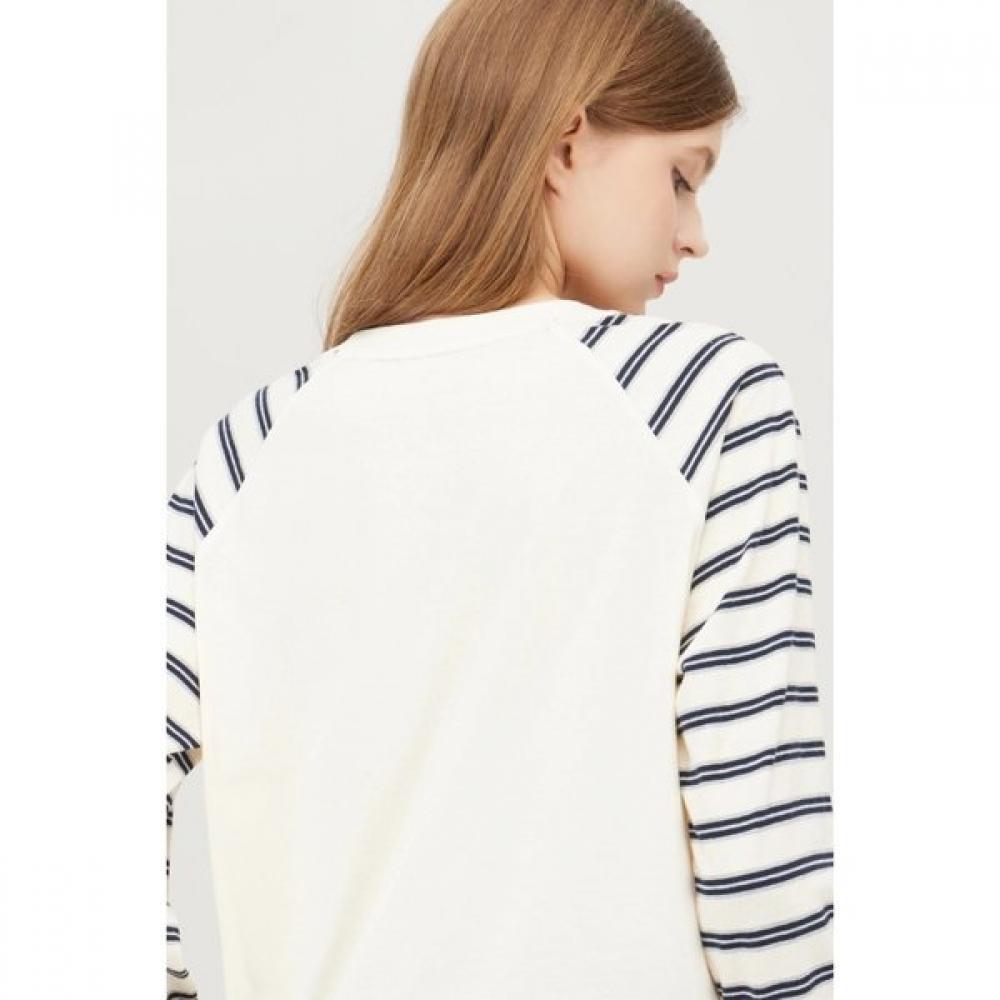 BeneTTon Dog PrinTing Raglan T shirT baTs52561