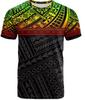 Fashion Polynesian 3D Printed T-Shirt Men's Summer Short Sleeve Hawaiian Crew Neck T-Shirt Casual Top