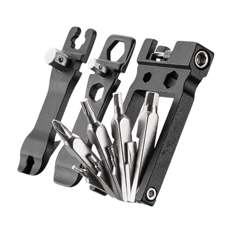Multifunctional Bike Maintenance Tool Portables Outdoor Cycling Repair Wrenches for Everyday Cycling