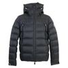 Moncler GRENOBLE 22AW CAMURAC Hooded Short Down Jacket 1 blackUsed