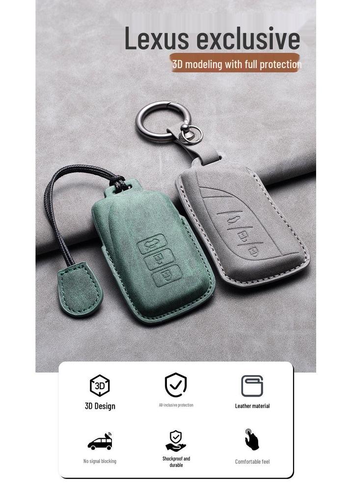 2026 Lexus RZ450e/RZ300e Sheepskin Leather Key Case Cover