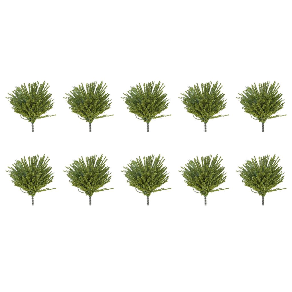 Artificial Plant Simulated Plant 3cm Tall Dark Green Bushes