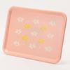 TAMAKI Kids' Flower Play Tray, Diameter 36cm X Depth 26.6cm X Height 1.7cm, Microwave and Dishwasher Safe, Made In Japan, T-881866