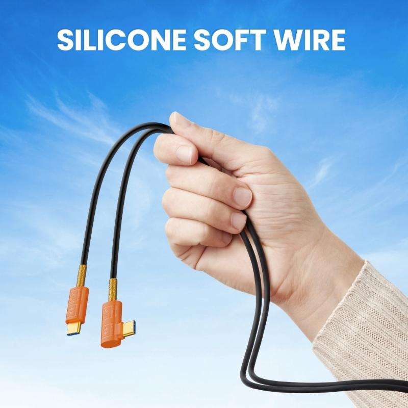 240W TypeC USB4 Cable 40Gbps Data Transfer USB C Extension Cord 8K60hz Video Output Efficient
